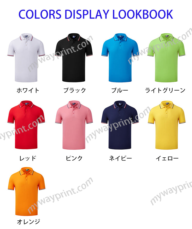 FEINA|2099M綿95%メンズPOLOシャツ9色5.9OZ