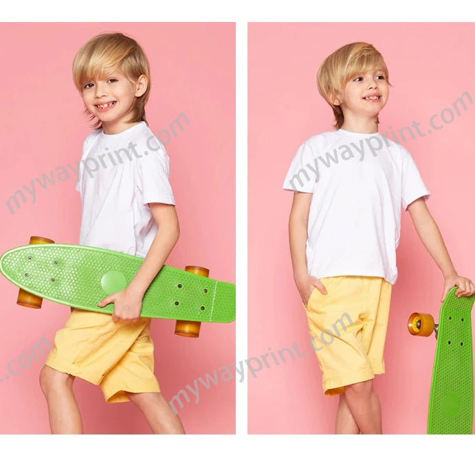 CARIBBEANSEAL|79000B子供クラスT純綿Tシャツ10色5.3OZ