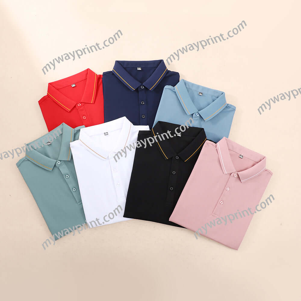 CARIBBEANSEAL(カリビアンシール)|555ライン入りCVC綿POLOシャツ7色5.6OZ