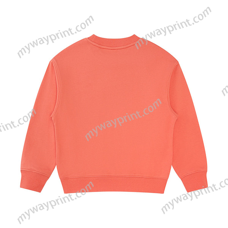 LL|BW13キッズ(子供用)純綿クールネックスウェット11色9.7OZ